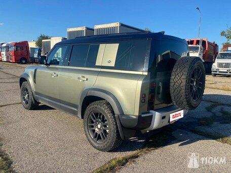 Land Rover, Defender, 2000, 200, дизель, внедорожник, автомат, полный привод, среднее состояние, левый, зеленый, 4 990 000 ₽