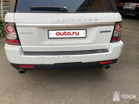 Land Rover, Range Rover Sport, 5000, 510, бензин, внедорожник, автомат, полный привод, среднее состояние, левый, белый, 2 500 000 ₽