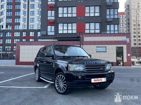 Land Rover, Range Rover Sport, 4400, 299, бензин, внедорожник, автомат, полный привод, среднее состояние, левый, черный, 1 050 000 ₽